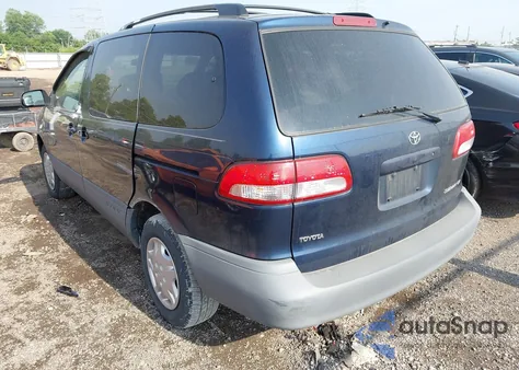 2003 Toyota Sienna Ce z USA, uszkodzony, nr VIN 4T3ZF19C53U542588